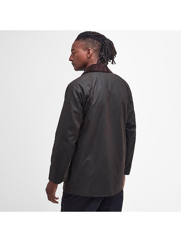 Barbour Men's Classic Beaufort Waxed Jacket - Olive Image 4