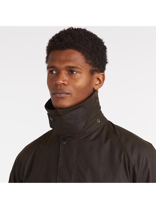Barbour Men's Classic Bedale Waxed Jacket - Olive Image 5
