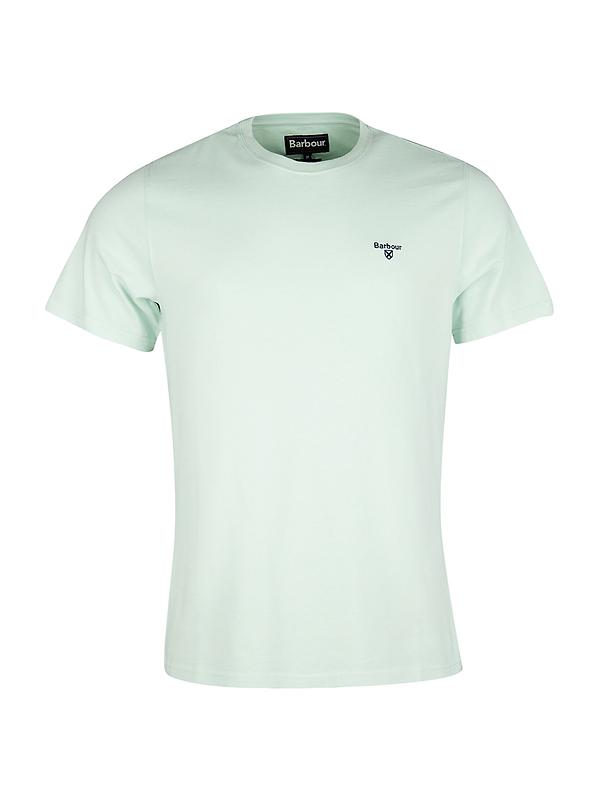 Barbour Men's Essential Sports T-Shirt - Dusty Mint Product Image