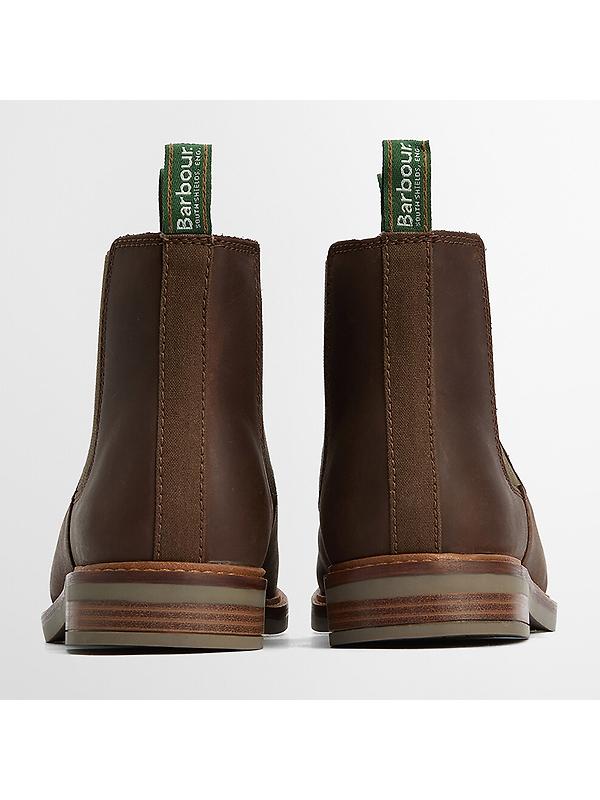 Barbour Men's Farsley Chelsea Boots - Choco Image 3