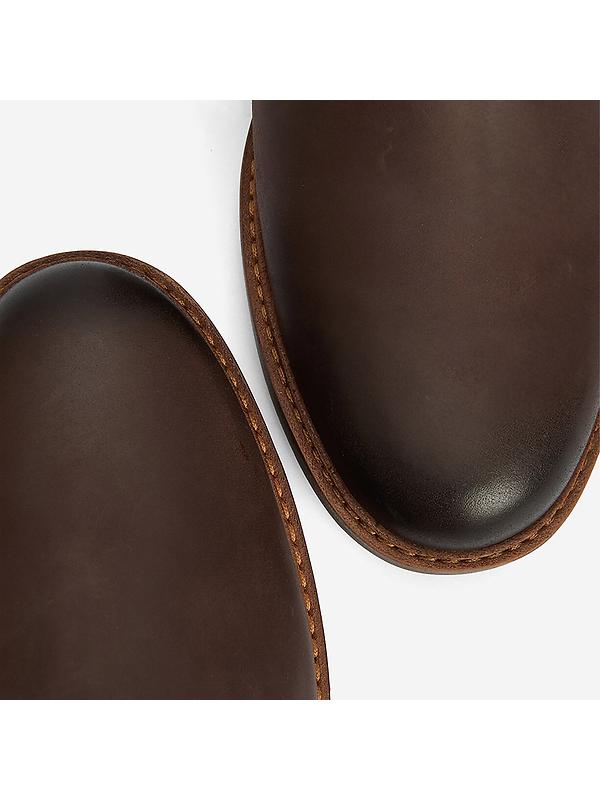Barbour Men's Farsley Chelsea Boots - Choco Image 5
