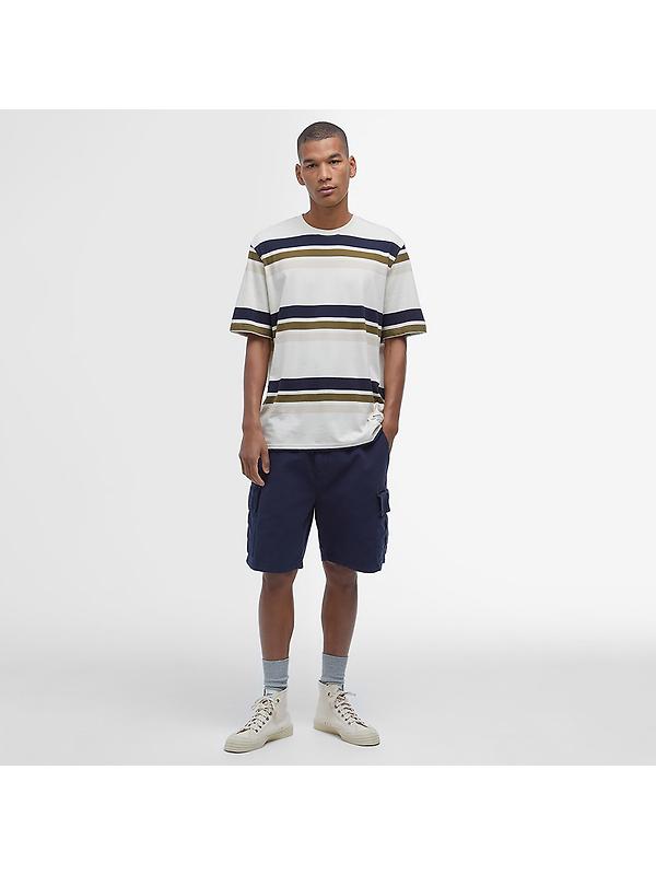 Barbour Men's Grindle Cargo Relaxed Shorts - Navy Image 2