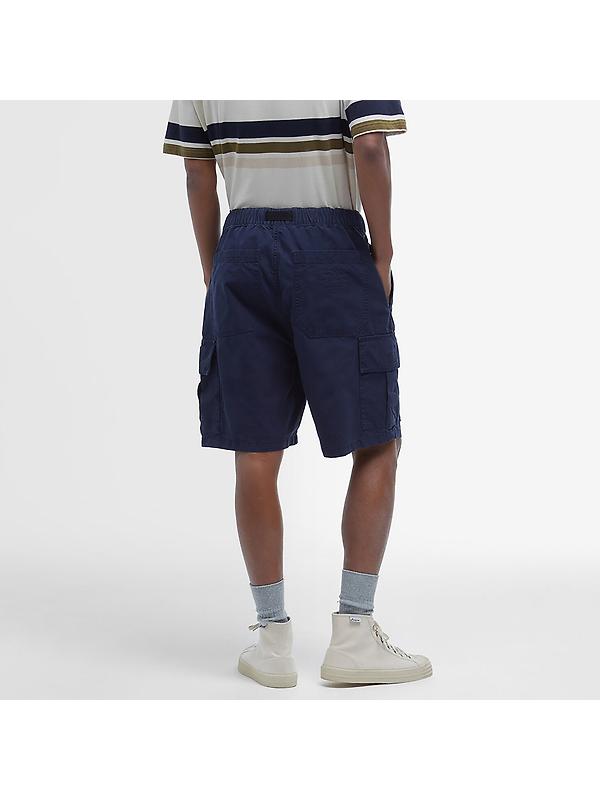 Barbour Men's Grindle Cargo Relaxed Shorts - Navy Image 4