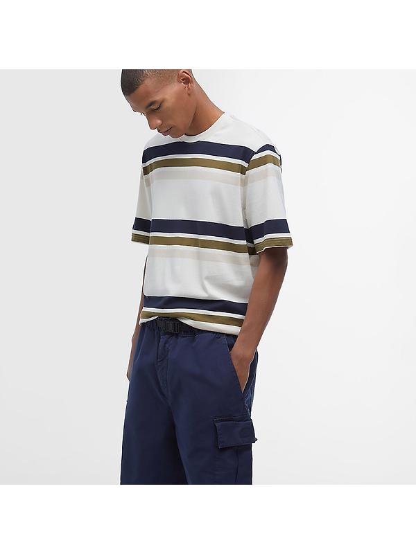 Barbour Men's Grindle Cargo Relaxed Shorts - Navy Image 5