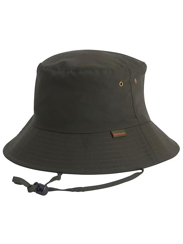 Barbour Men's Hartley Bucket Hat - Sage Image 1
