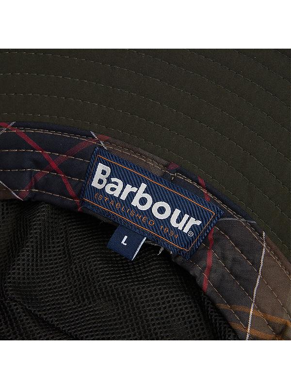 Barbour Men's Hartley Bucket Hat - Sage Image 8