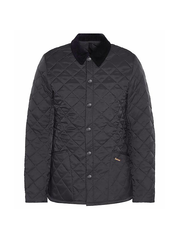 Barbour Men's Heritage Liddesdale Quilted Jacket - Black Product Image