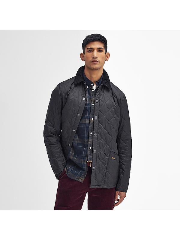 Barbour Men's Heritage Liddesdale Quilted Jacket - Black Image 2