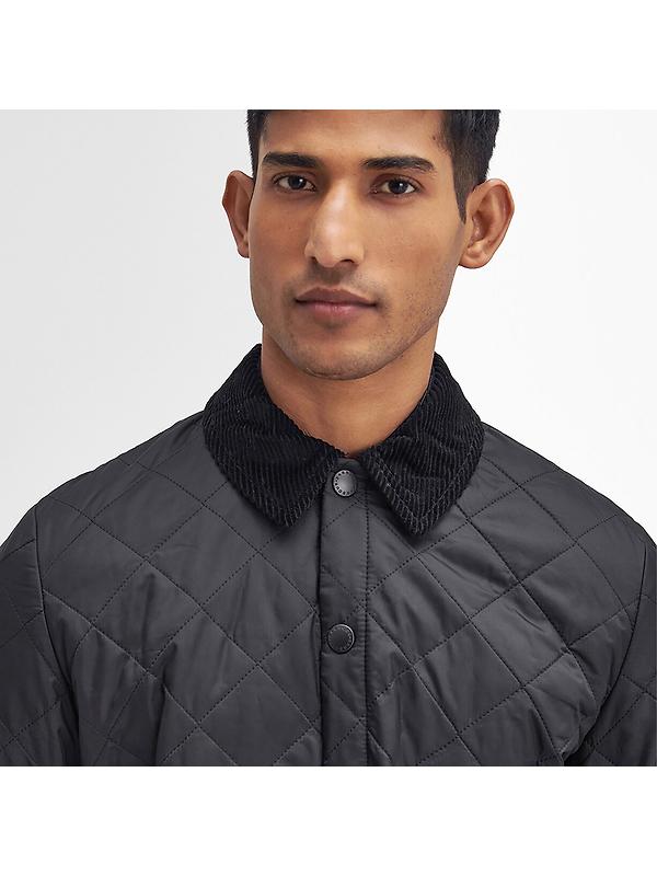 Barbour Men's Heritage Liddesdale Quilted Jacket - Black Image 4