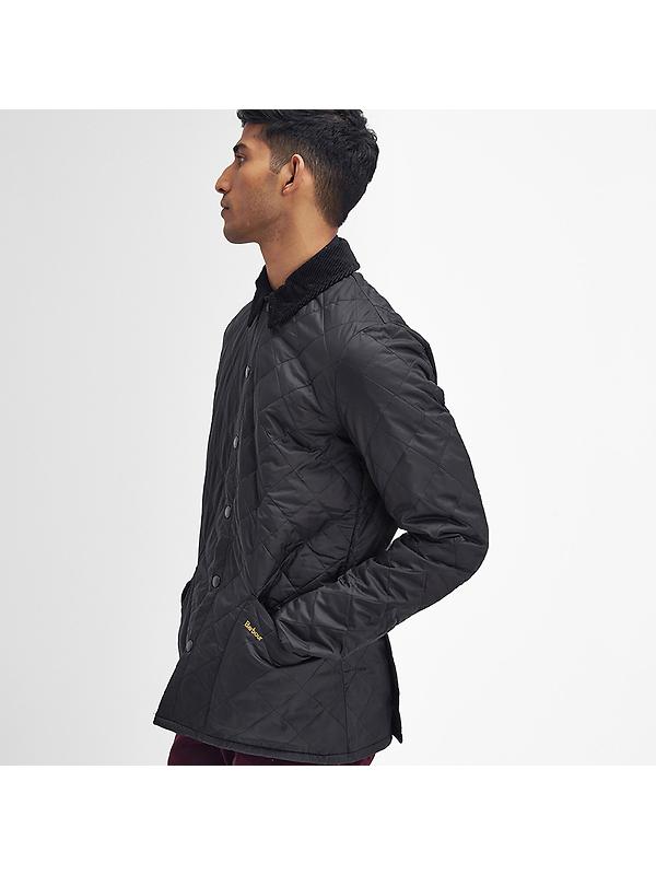 Barbour Men's Heritage Liddesdale Quilted Jacket - Black Image 5