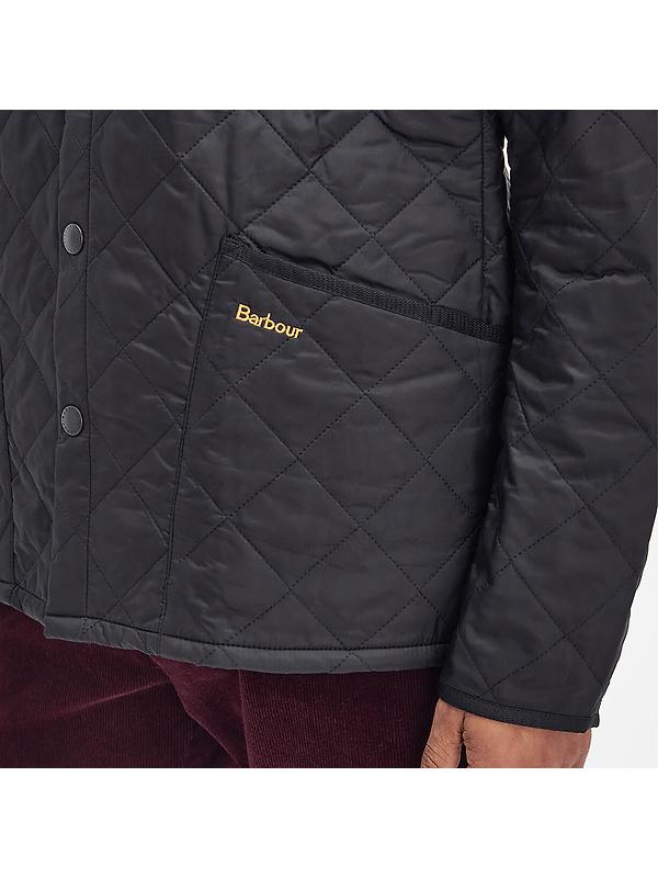 Barbour Men's Heritage Liddesdale Quilted Jacket - Black Image 6