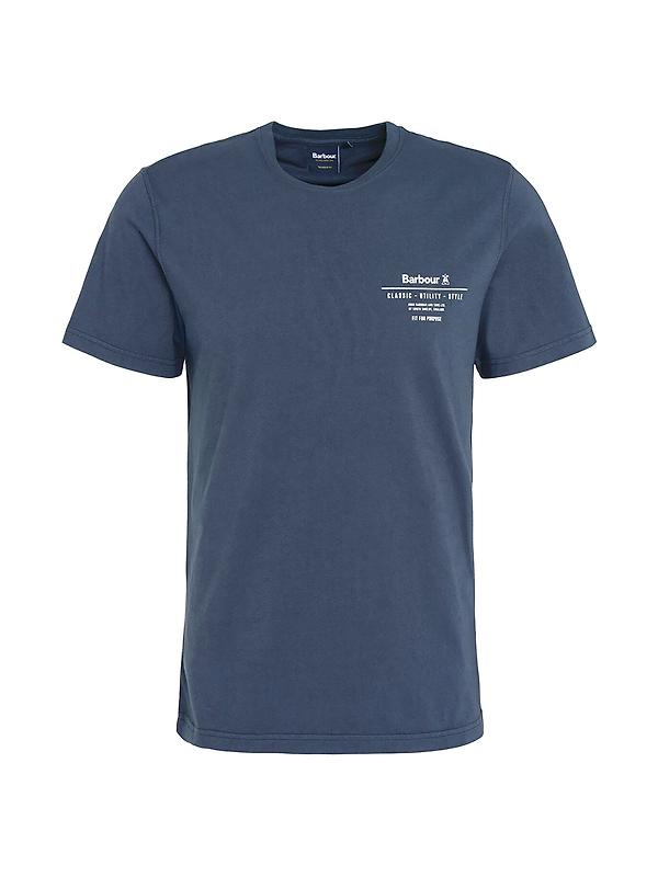 Barbour Men's Hickling Tailored Fit T-Shirt - Navy Image 1