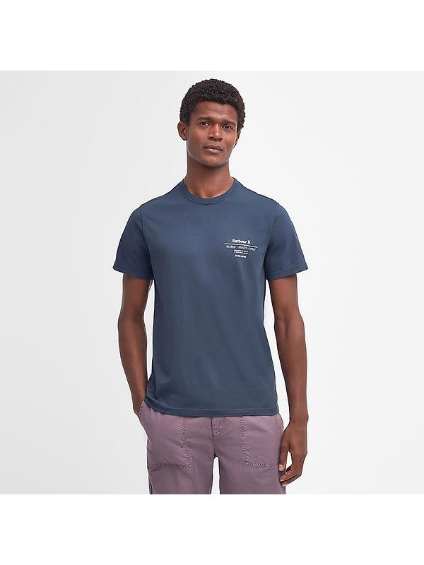 Barbour Men's Hickling Tailored Fit T-Shirt - Navy Image 2