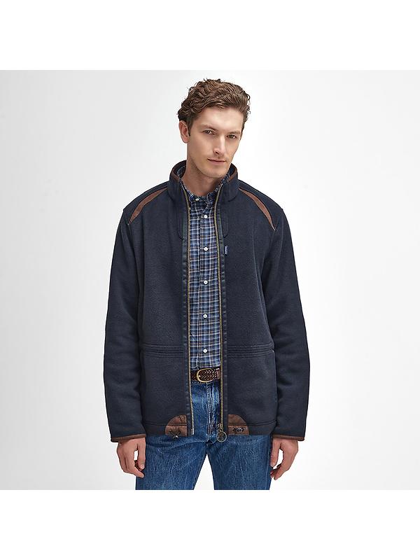 Barbour Men's Langdale Fleece Jacket - Navy Image 2