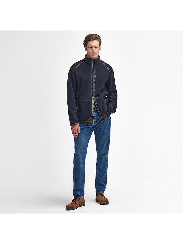 Barbour Men's Langdale Fleece Jacket - Navy Image 3