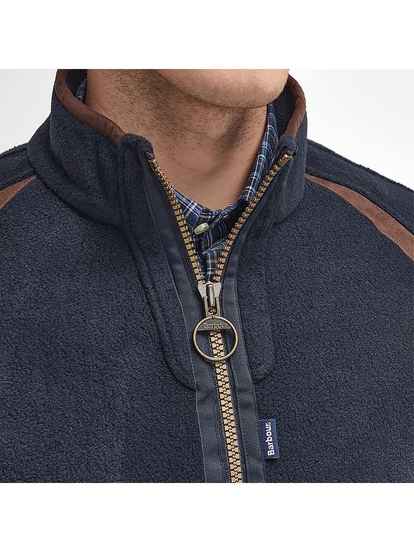 Barbour Men's Langdale Fleece Jacket - Navy Image 6