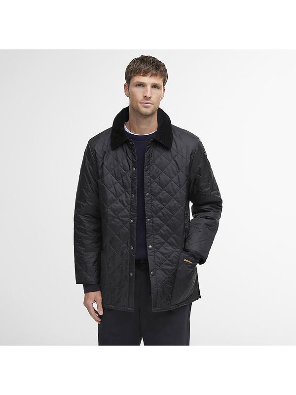 Barbour Men's Liddesdale Quilted Jacket - Black Image 2