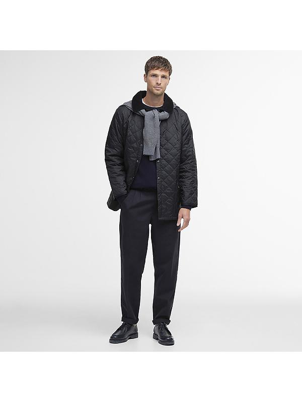 Barbour Men's Liddesdale Quilted Jacket - Black Image 3