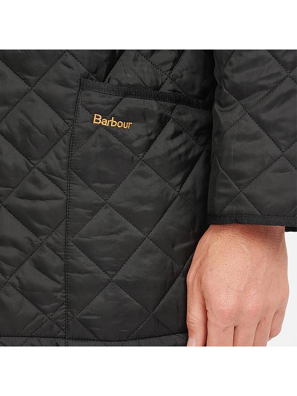 Barbour Men's Liddesdale Quilted Jacket - Black Image 7