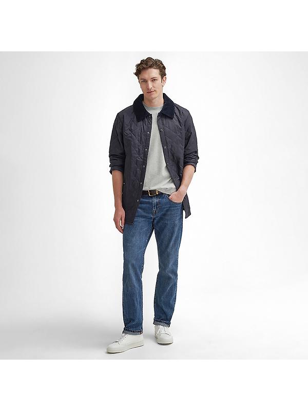 Barbour Men's Liddesdale Quilted Jacket - Navy Image 3