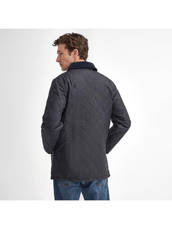 Barbour Men's Liddesdale Quilted Jacket - Navy Image 4