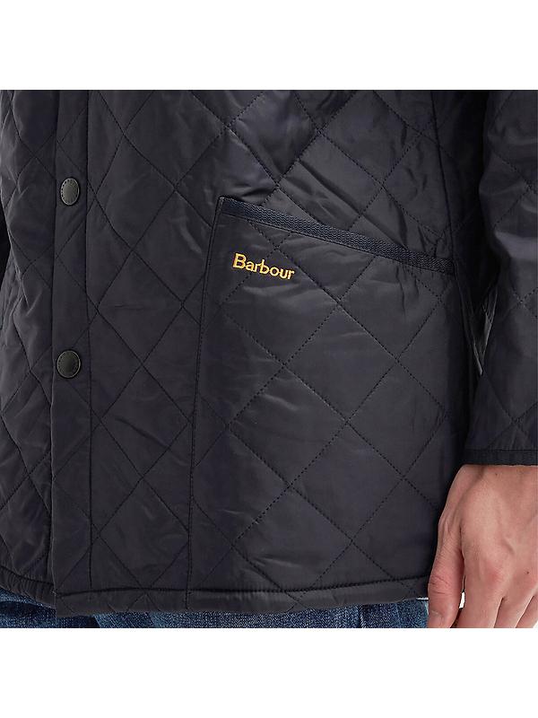 Barbour Men's Liddesdale Quilted Jacket - Navy Image 7