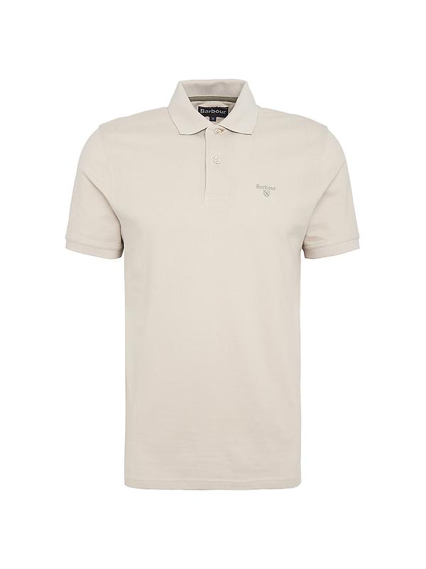 Barbour Men's Lightweight Sports Polo Shirt - Mist Product Image