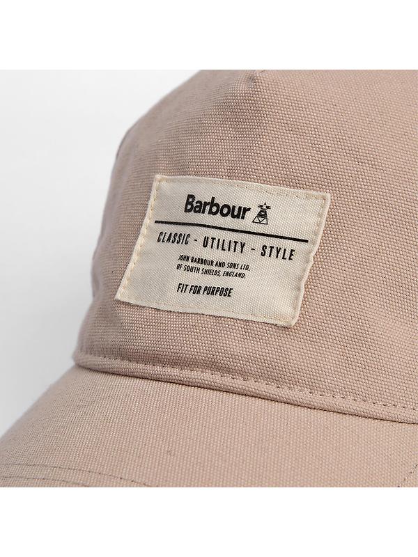 Barbour Men's Lipton Cap - Oatmeal Image 4