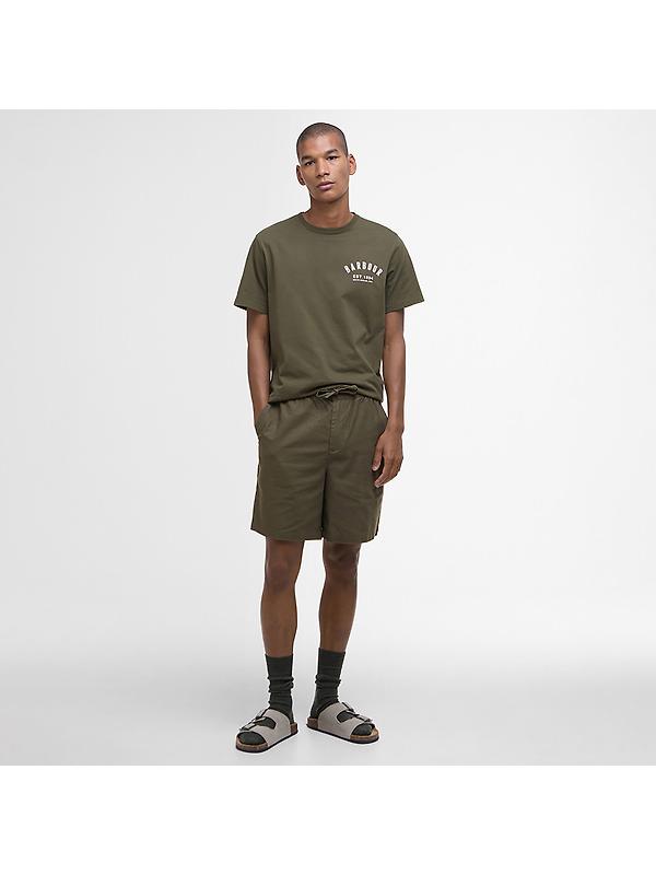 Barbour Men's Preppy T-Shirt - Light Sage Image 3