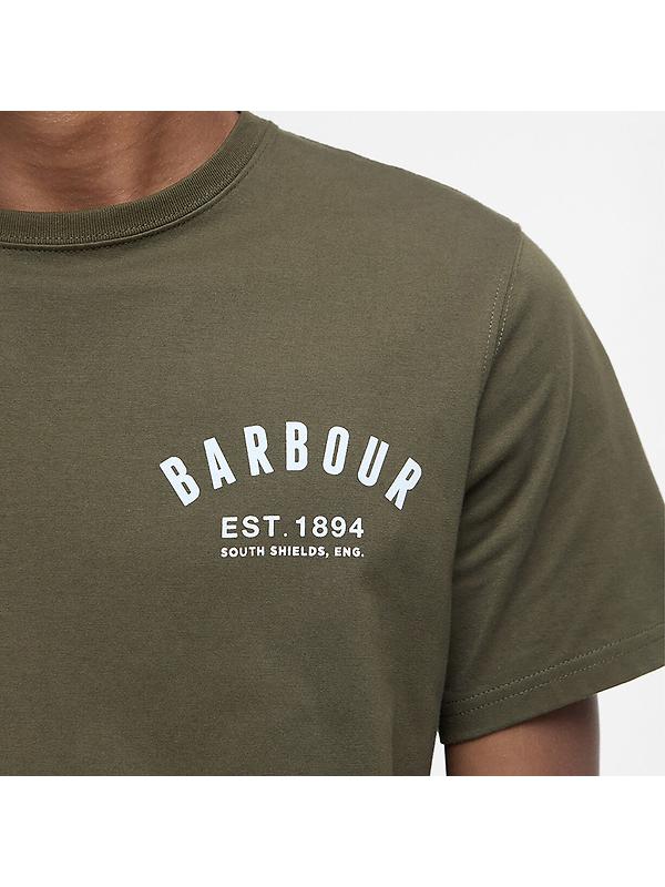 Barbour Men's Preppy T-Shirt - Light Sage Image 6