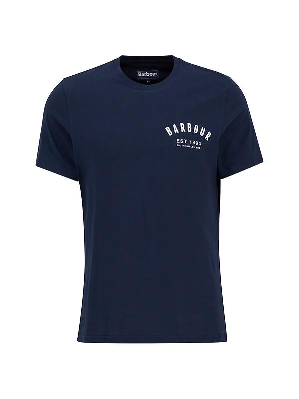 Barbour Men's Preppy T-Shirt - New Navy Image 1