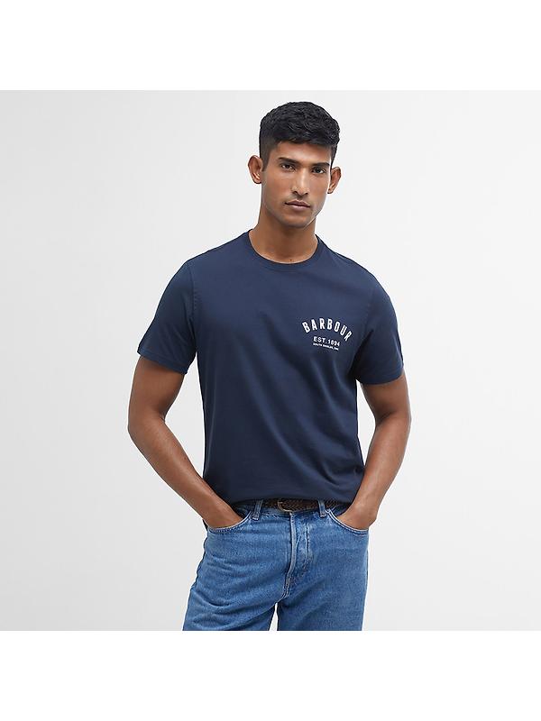 Barbour Men's Preppy T-Shirt - New Navy Image 2