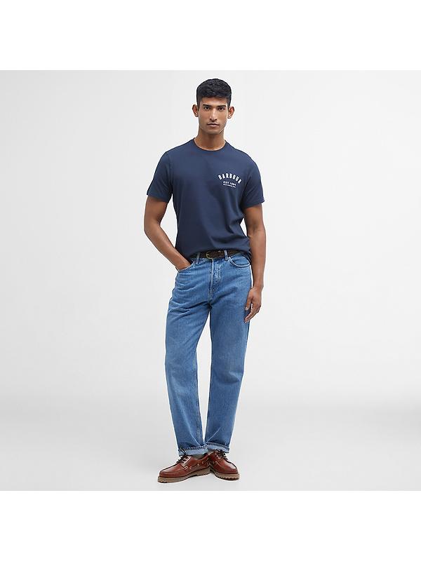 Barbour Men's Preppy T-Shirt - New Navy Image 3