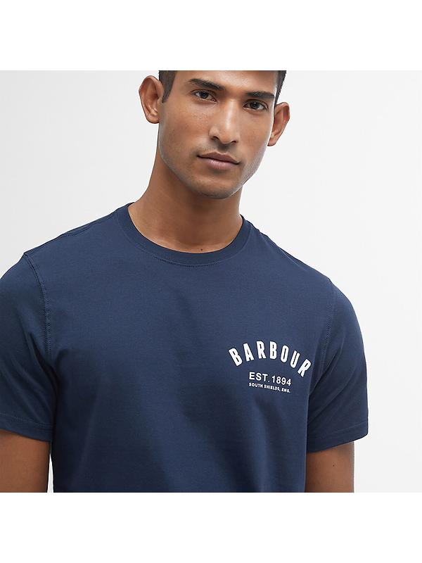 Barbour Men's Preppy T-Shirt - New Navy Image 5