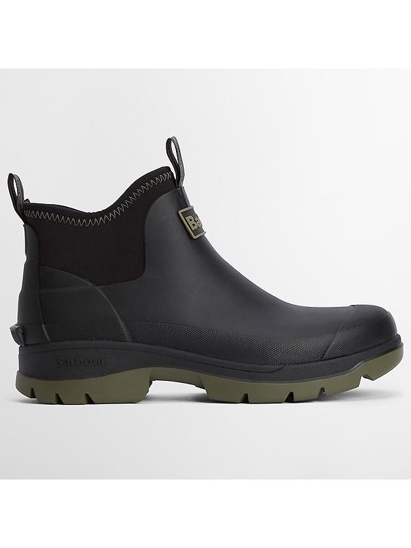 Barbour Men's Ridge Wellington Boots - Black Image 2