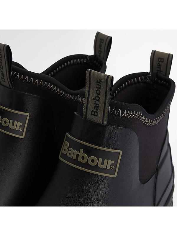 Barbour Men's Ridge Wellington Boots - Black Image 4