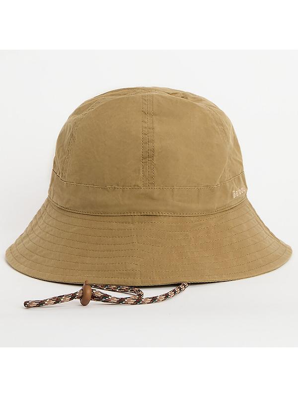 Barbour Men's Transport 6 Panel Bucket Hat - Golden Khaki Image 3