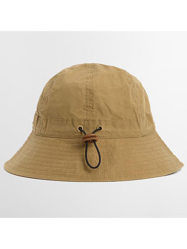 Barbour Men's Transport 6 Panel Bucket Hat - Golden Khaki Image 4