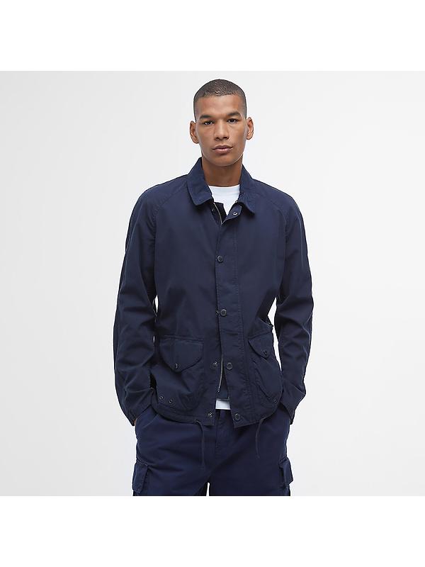 Barbour Men's Utility Casual Chore Jacket - Navy Image 2