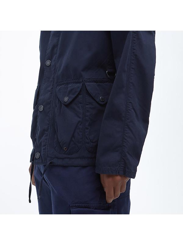 Barbour Men's Utility Casual Chore Jacket - Navy Image 7