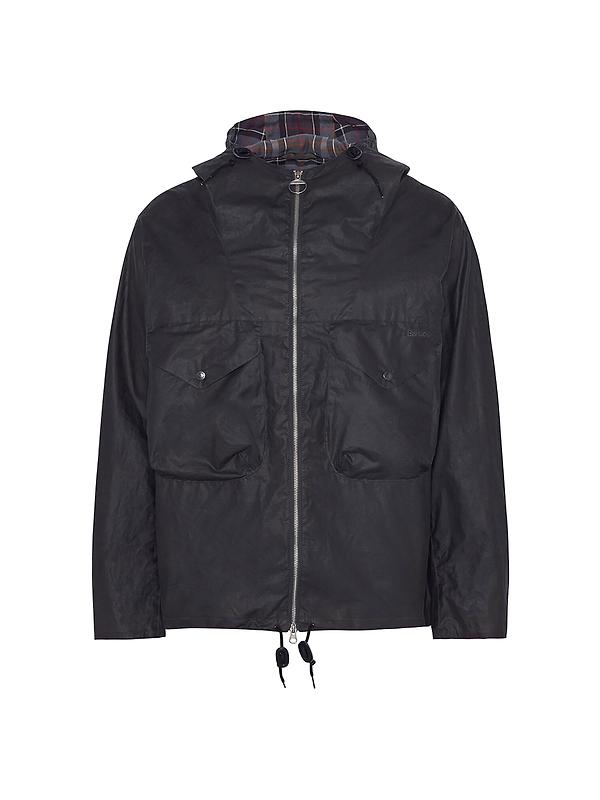 Barbour Men's Utility Sapper Wax Jacket - Charcoal Product Image