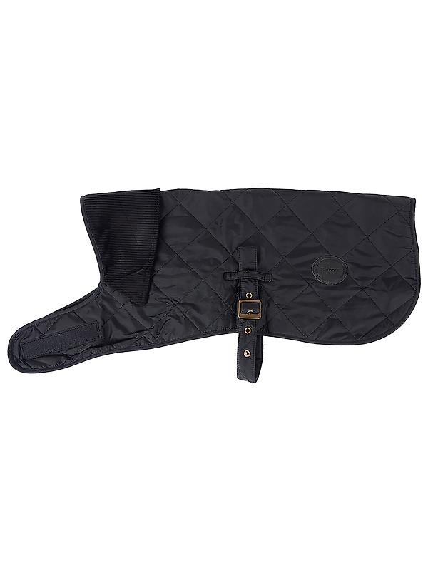 Barbour Quilted Dog Coat - Black Image 1