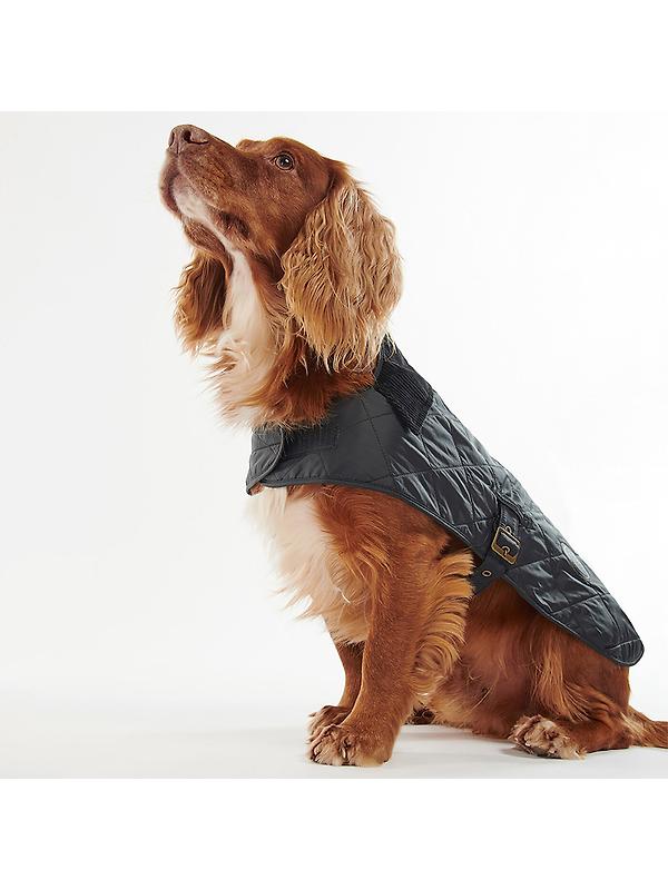 Barbour Quilted Dog Coat - Black Image 3