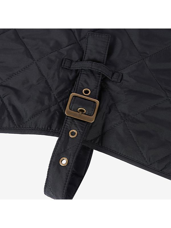 Barbour Quilted Dog Coat - Black Image 6