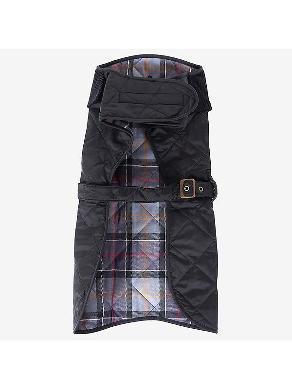 Barbour Quilted Dog Coat - Black Image 7