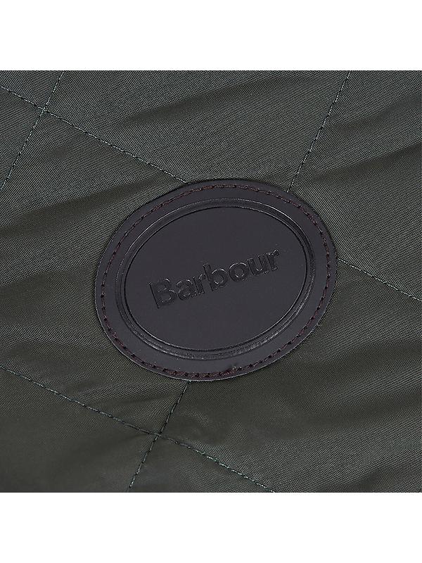 Barbour Quilted Dog Coat - Olive Image 3