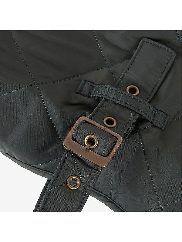 Barbour Quilted Dog Coat - Olive Image 4