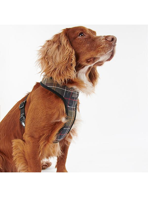 Barbour Tartan Dog Harness - Classic Tartan Image 3