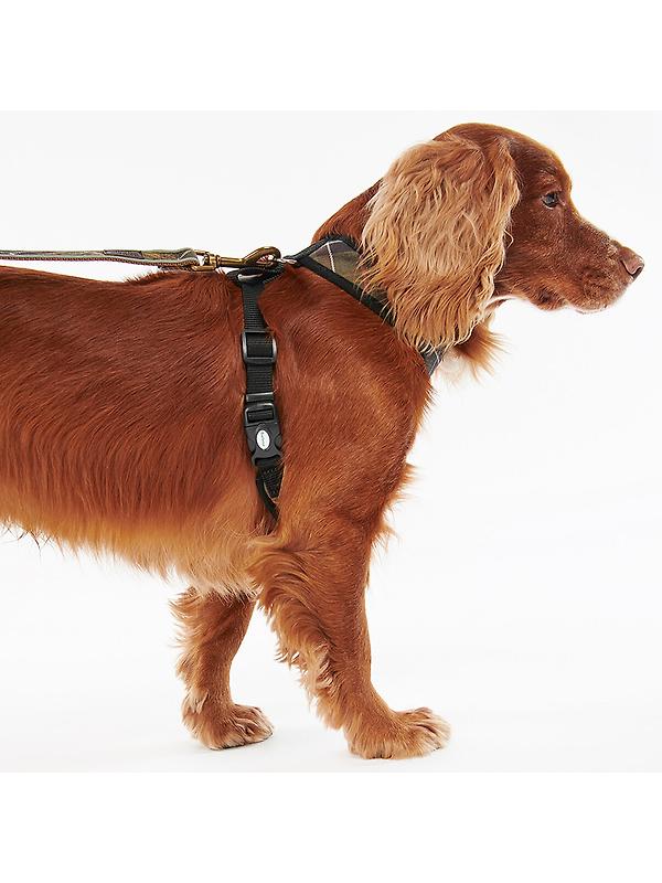 Barbour Tartan Dog Harness - Classic Tartan Image 4