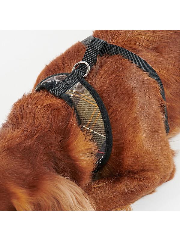 Barbour Tartan Dog Harness - Classic Tartan Image 5